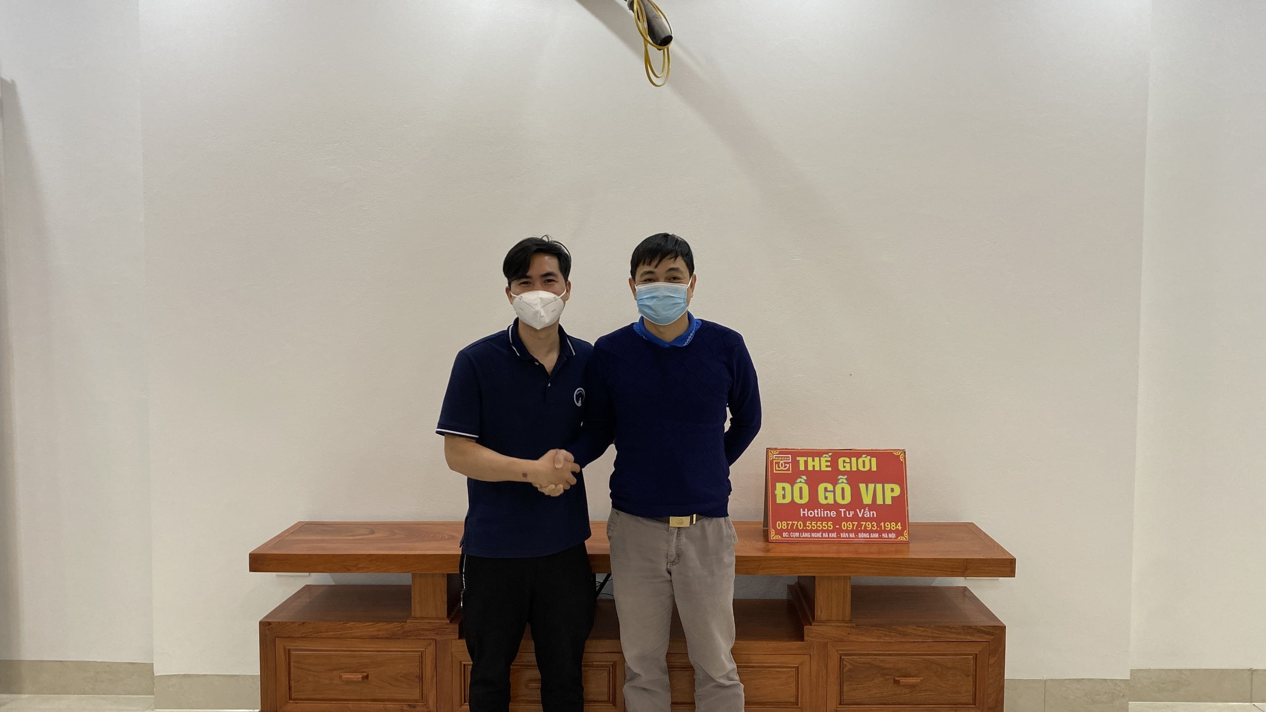[ 3/3 BÀN GIAO COMBO BỘ HOÀNG GIA CHO A SƠN- TT ĐÔNG ANH]