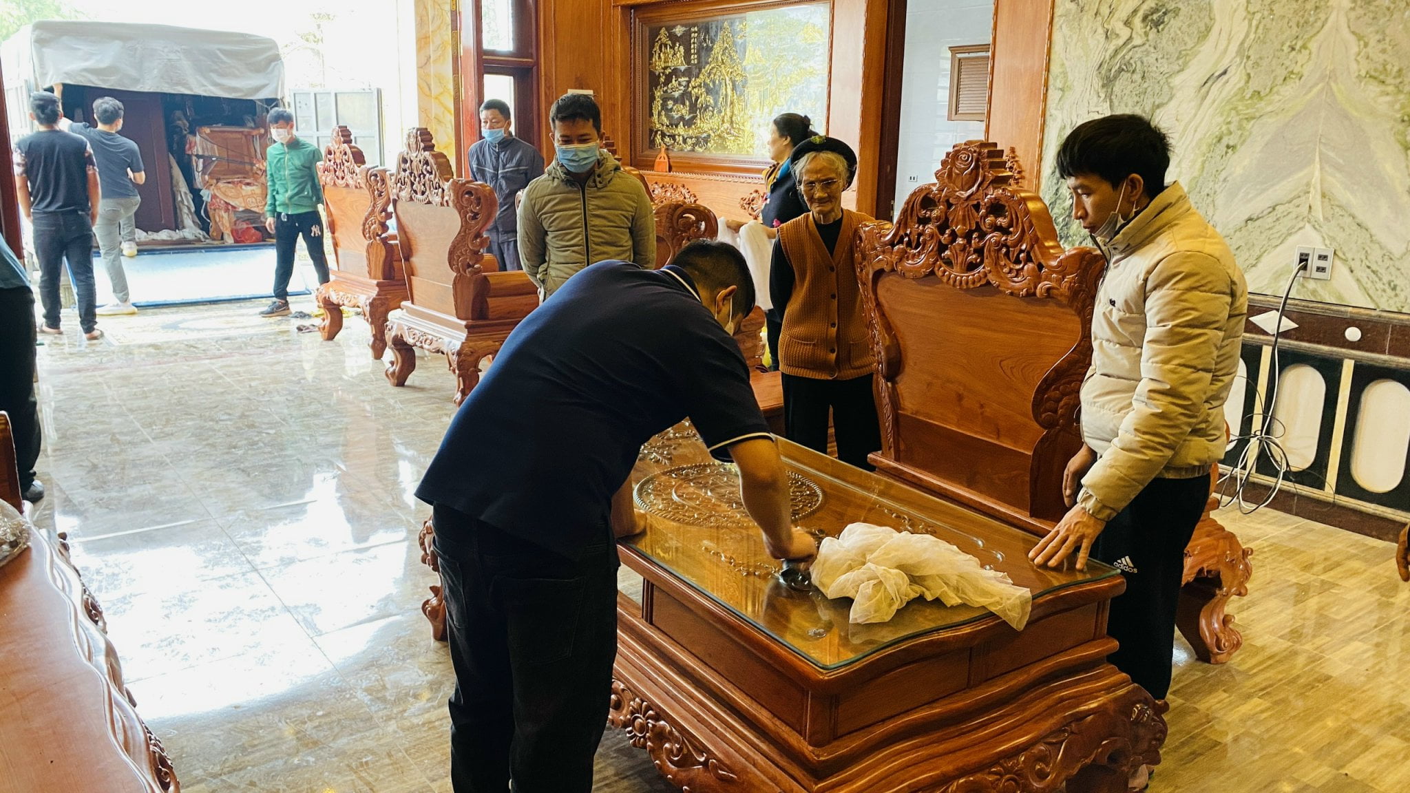 [ 18/3 BÀN GIAO BỘ HOÀNG GIA CHO A CƯỜNG- THANH HÓA]