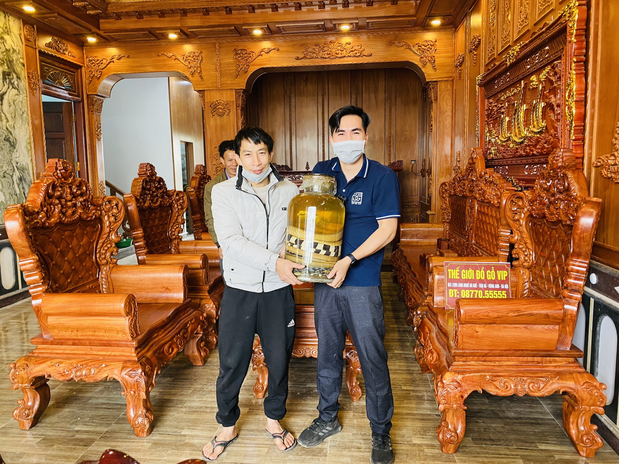 [ 18/3 BÀN GIAO BỘ HOÀNG GIA CHO A CƯỜNG- THANH HÓA]
