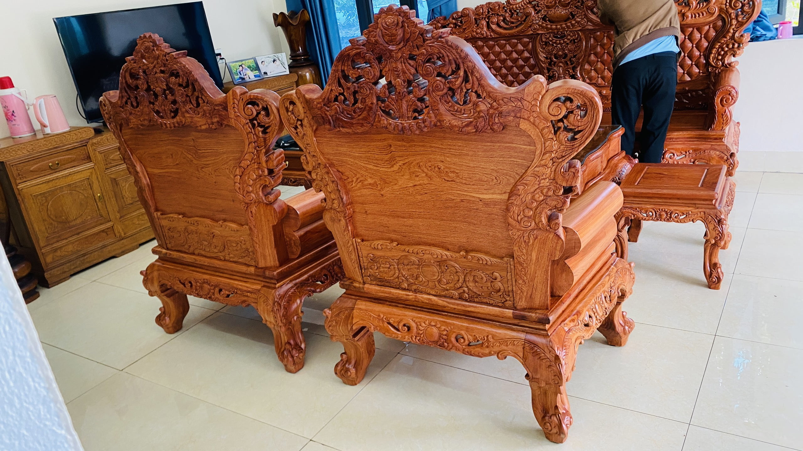[ 5/3 BÀN GIAO BỘ HOÀNG GIA CHO A SINH- THÁI NGUYÊN]