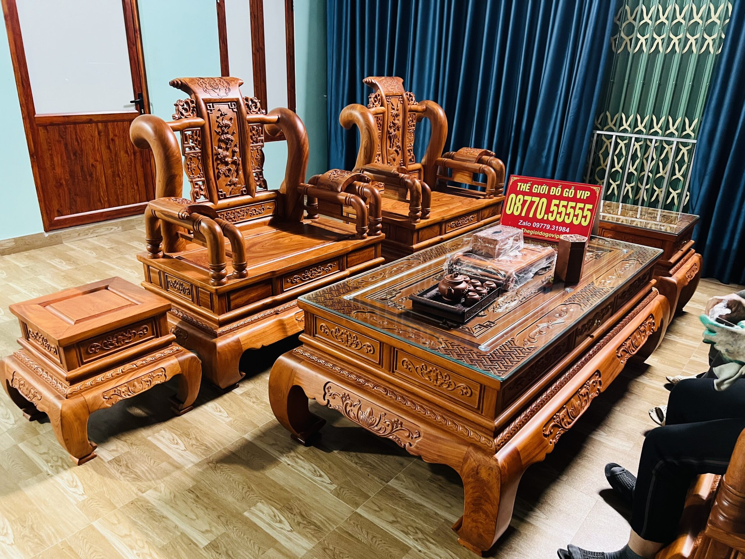 [ 15/2 BÀN GIAO BỘ QUỐC TẦN ĐỤC TAY CHO CHÚ BẢO- BẮC GIANG]