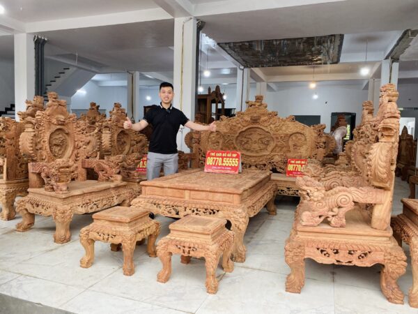 Rồng Đỉnh Hương Đỏ Lào 12 món - Chân 14