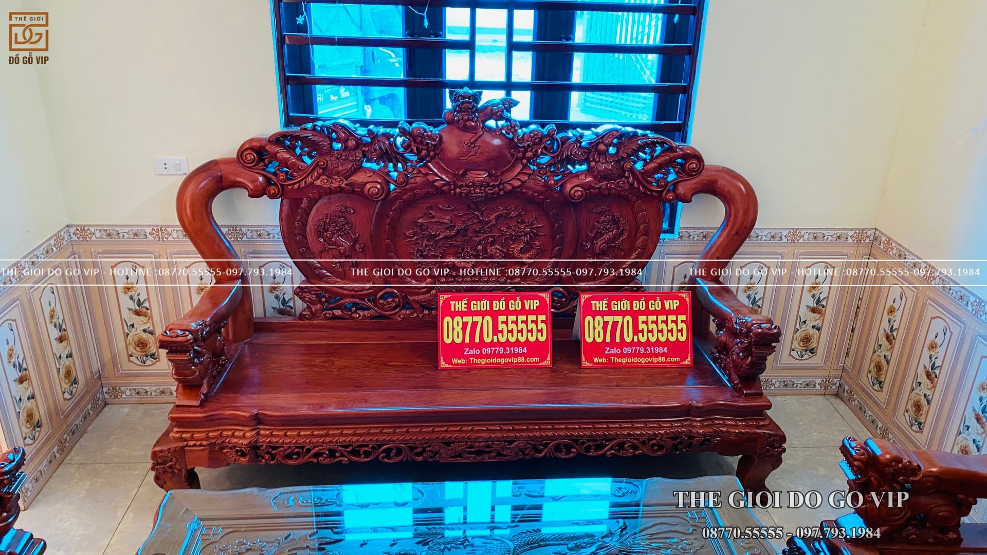 [3/4 BÀN GIAO BỘ NGHÊ BẢO ĐỈNH CHO CHÚ QUỐC- CÔ HUỆ THÁI NGUYÊN ]