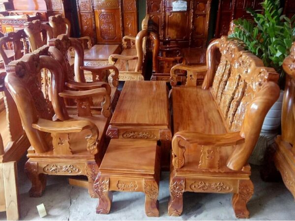 Gỗ Gõ Đỏ được sử dụng làm đồ nội thất cao cấp