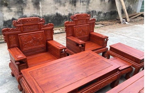 Gỗ hương đá là loại gỗ quý hiếm hiện nay