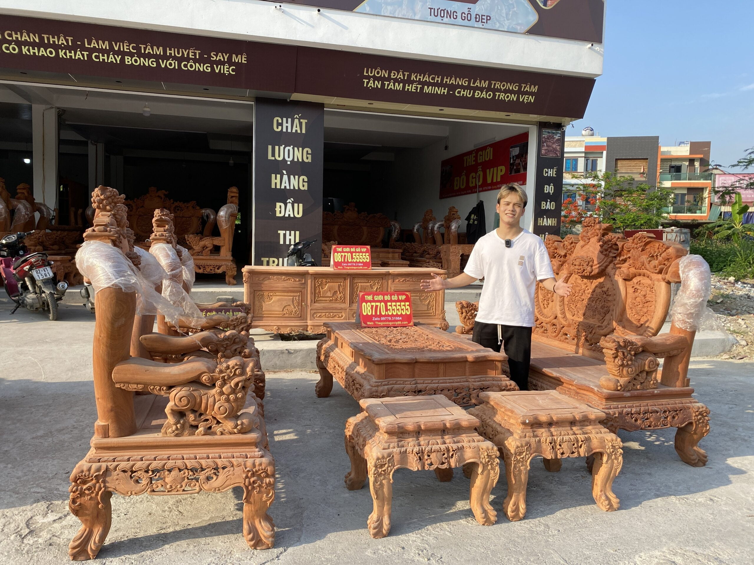 Tổng hợp mẫu bàn ghế, nội thất ace cần cho phòng khách