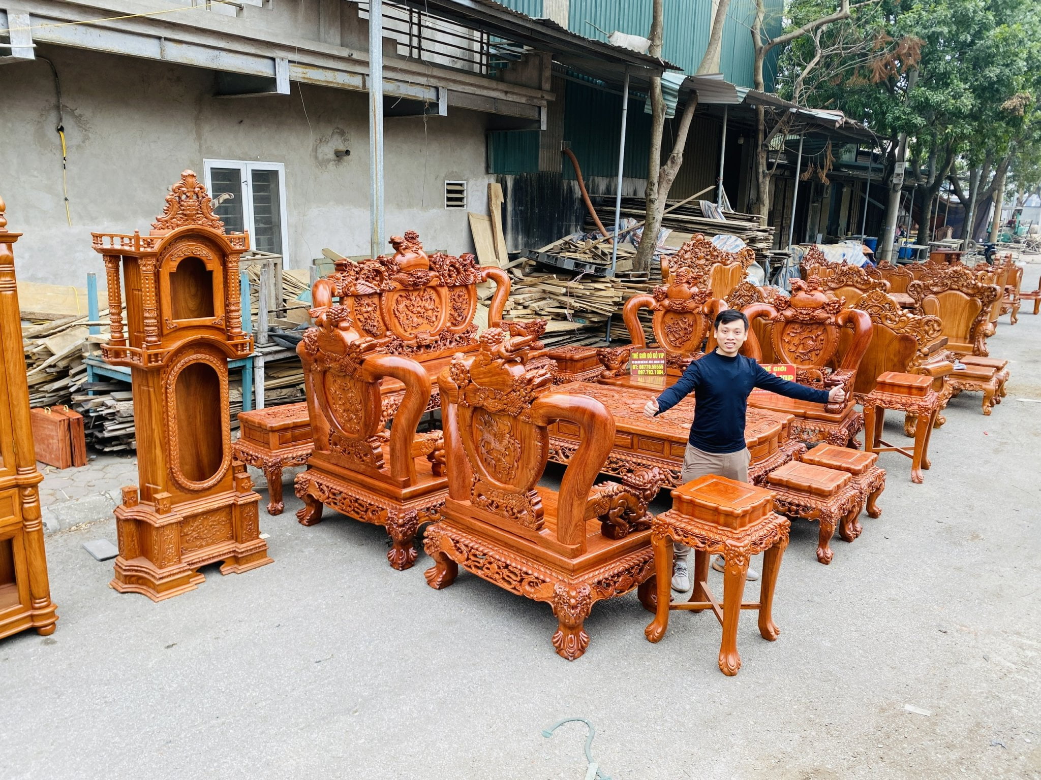 Tổng hợp mẫu bàn ghế, nội thất ace cần cho phòng khách