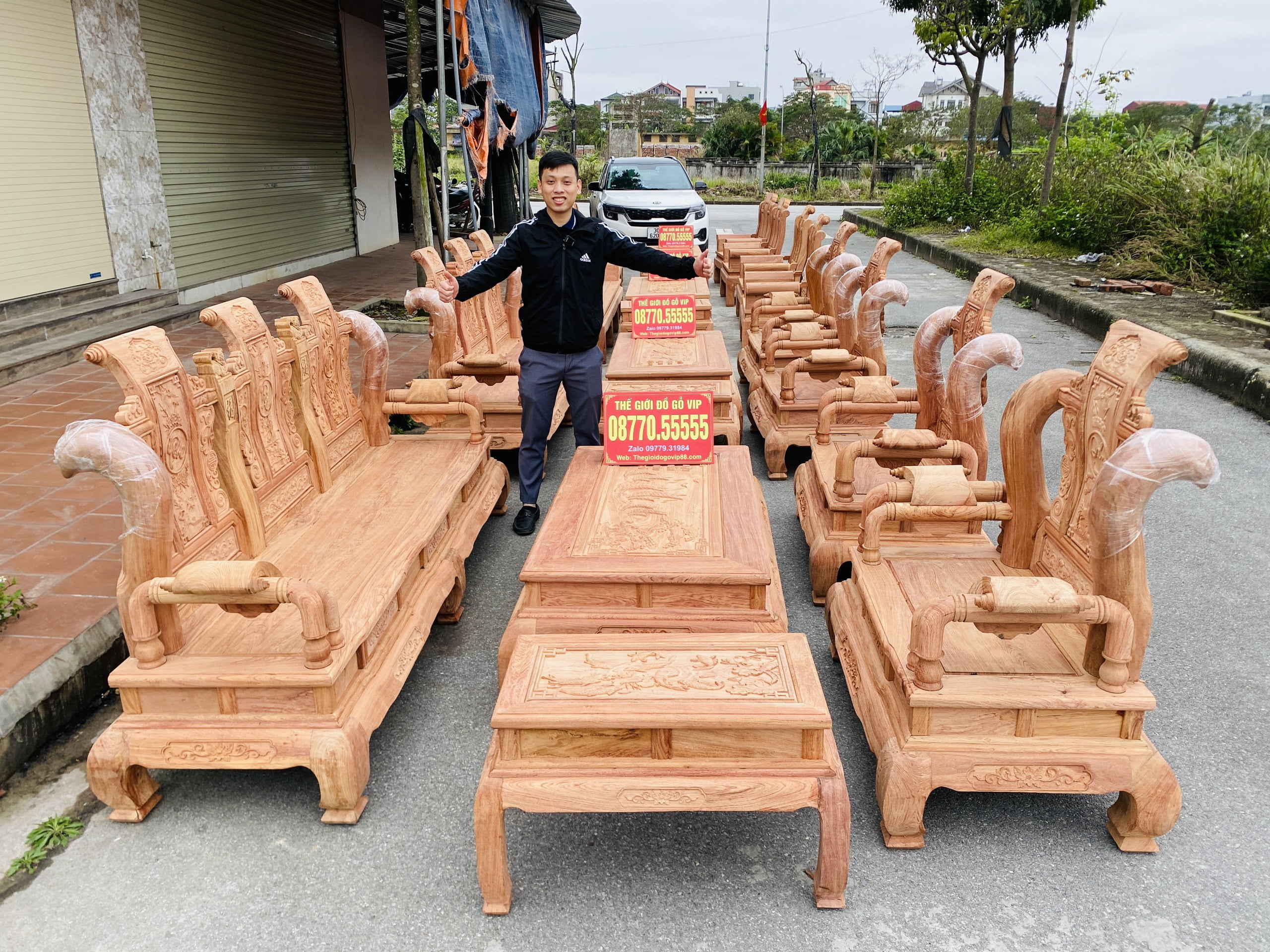 Tổng hợp mẫu bàn ghế, nội thất ace cần cho phòng khách