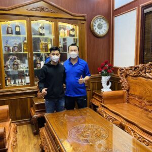 Bộ Bàn Ghế Hoa Hồng Louis Mặt Tràn Gỗ Hương Đá- 6 Món
