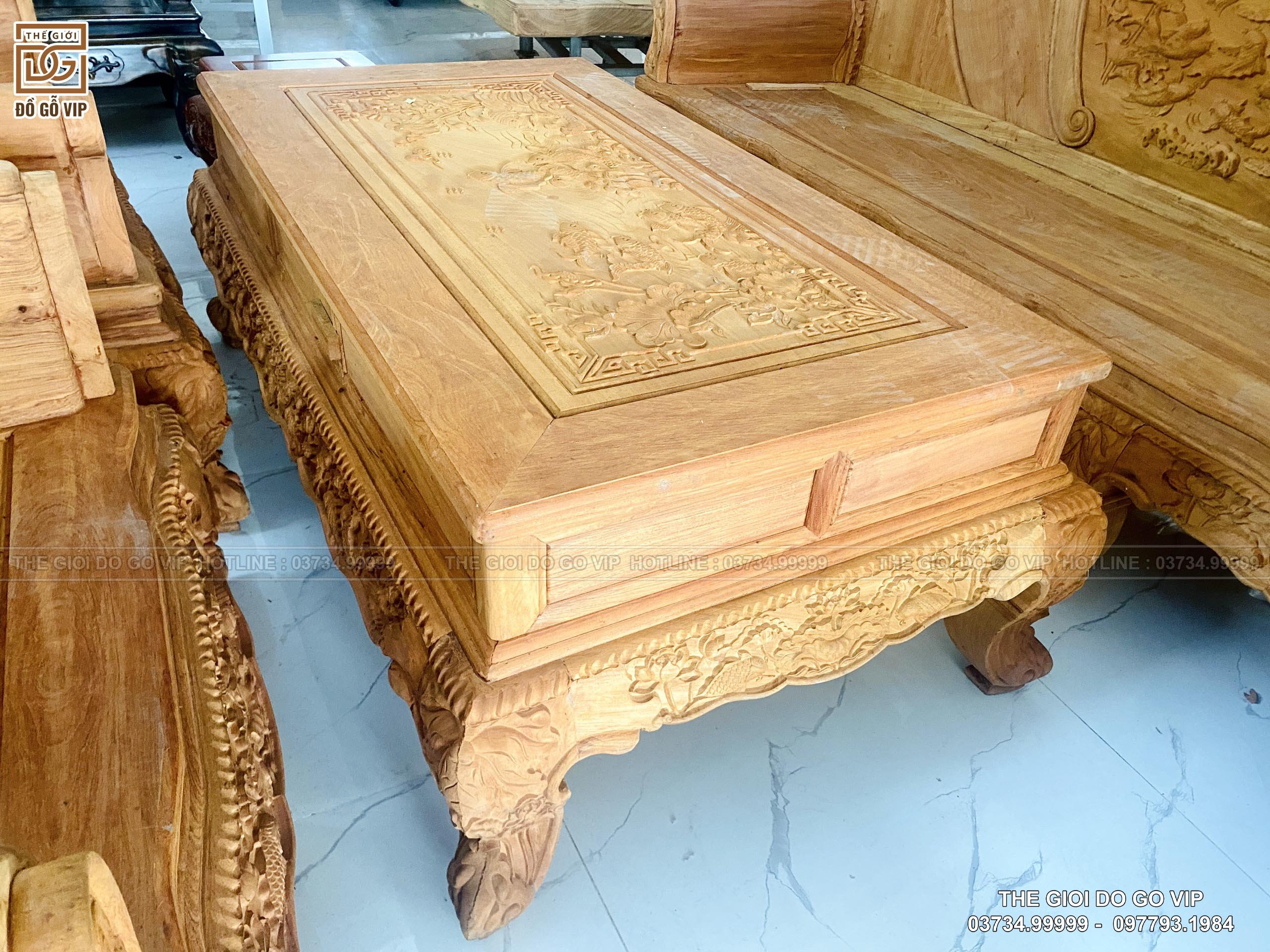 Bộ Hoàng Gia Cá Chép Tài Lộc Hương Đá- 6 món