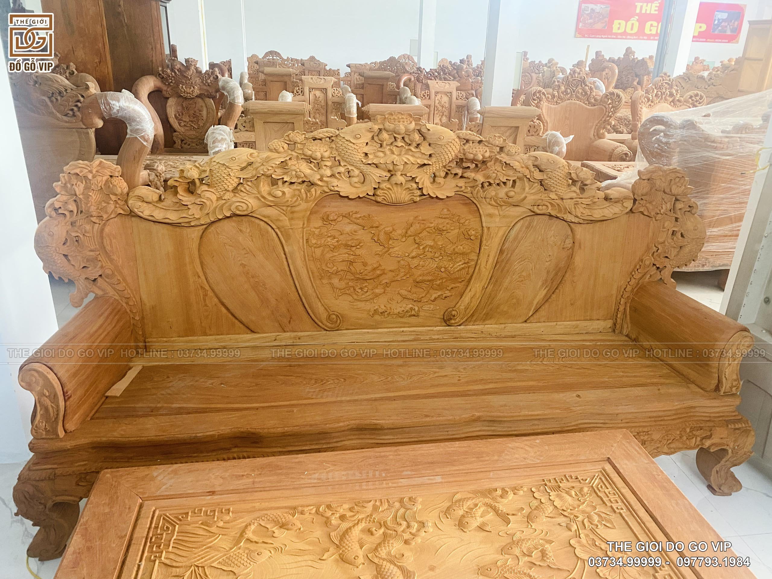Bộ Hoàng Gia Cá Chép Tài Lộc Hương Đá- 6 món