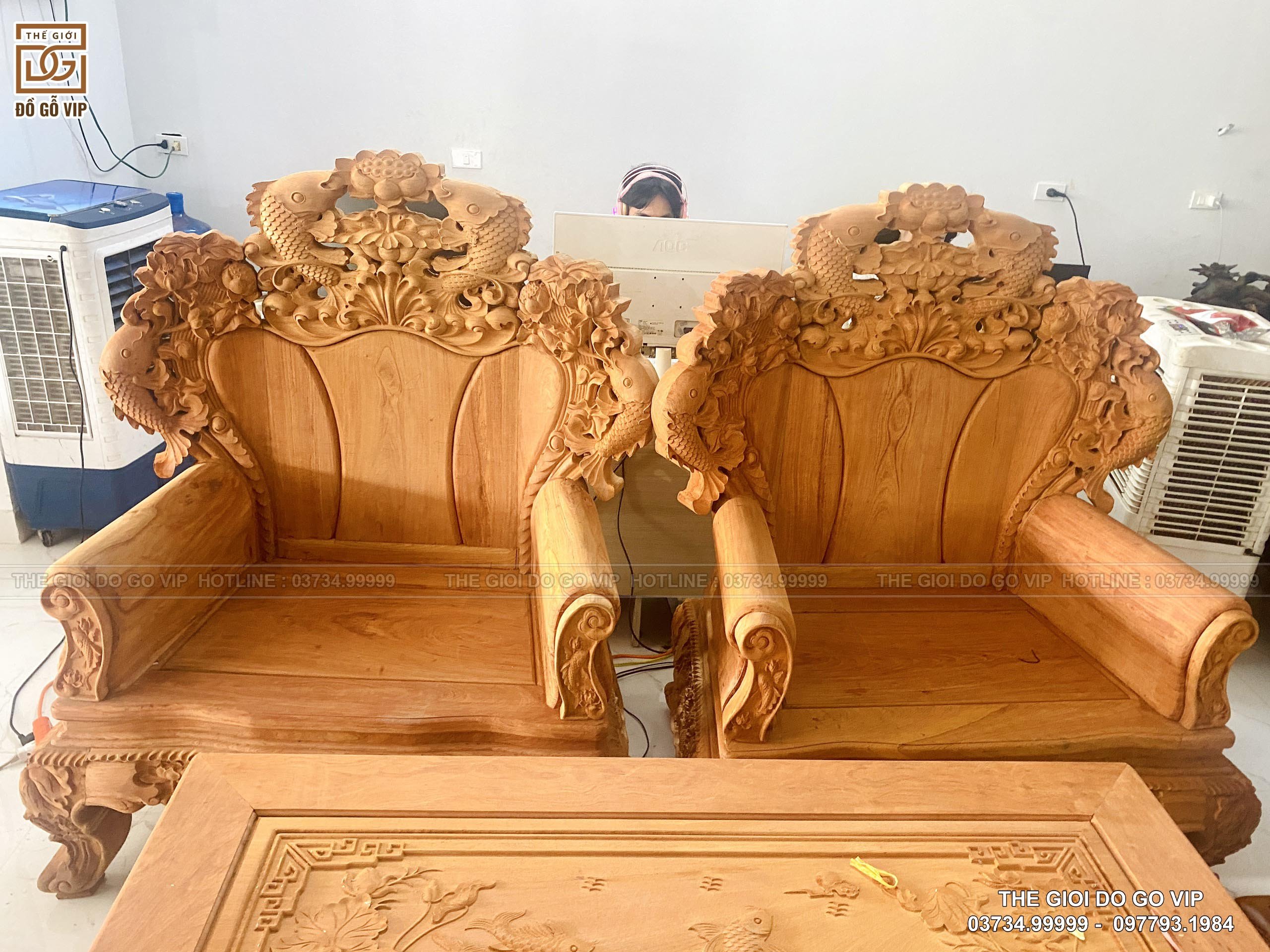 Bộ Hoàng Gia Cá Chép Tài Lộc Hương Đá- 6 món