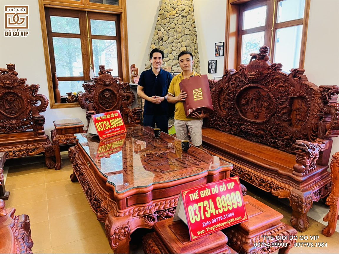 BÀN GIAO BỘ RỒNG ĐỈNH CHO A TRAI SƠN LA