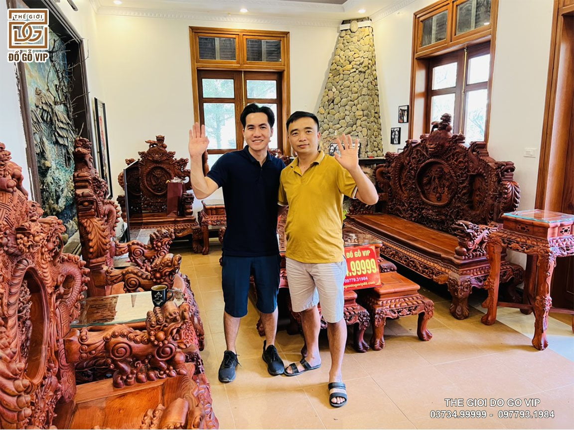 BÀN GIAO BỘ RỒNG ĐỈNH CHO A TRAI SƠN LA