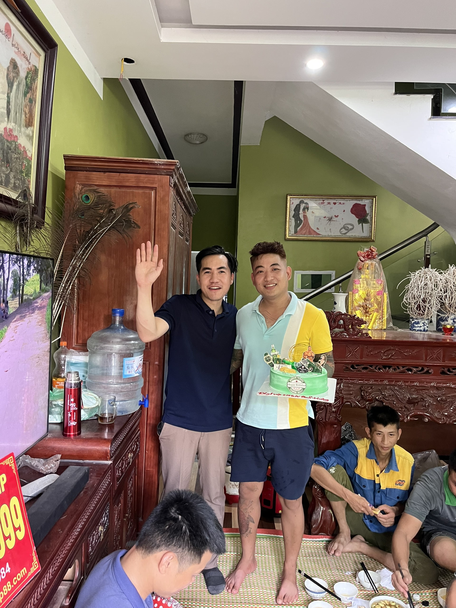 [16/7]BÀN GIAO COMBO BÀN GHẾ CHO A HƯỚNG Ở SÓC SƠN
