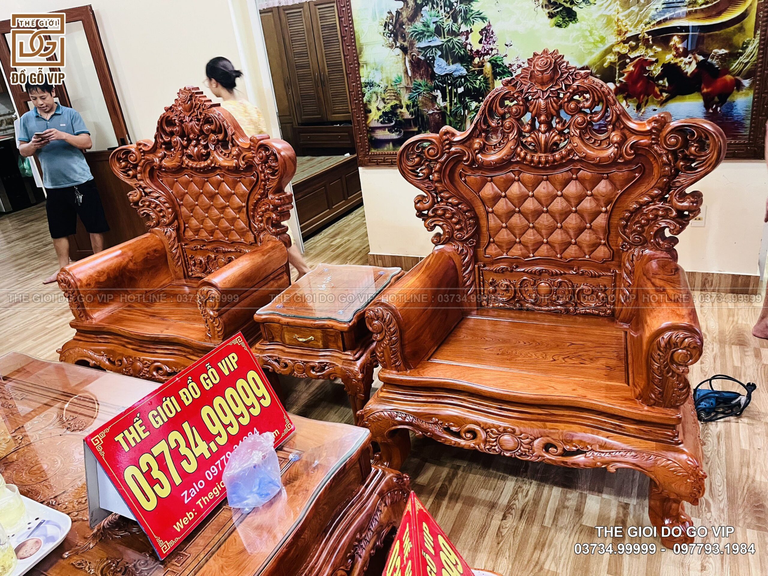[2/7] BÀN GIAO BỘ BÀN GHẾ CHO KHÁCH HẢI PHÒNG