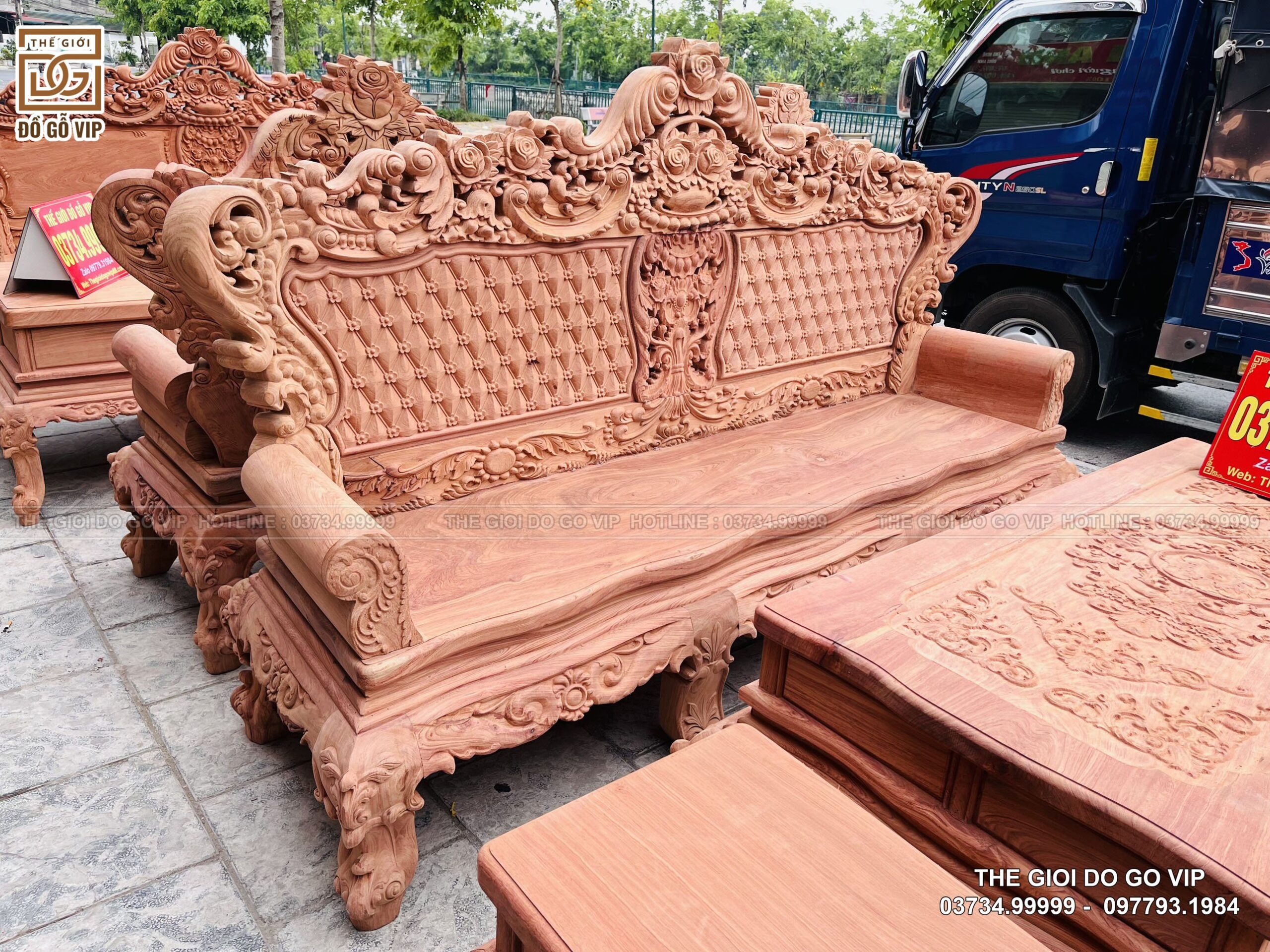 [12/9] CHỐT BỘ BÀN GHẾ HOÀNG GIA CHO KHÁCH Ở QUẢNG NINH