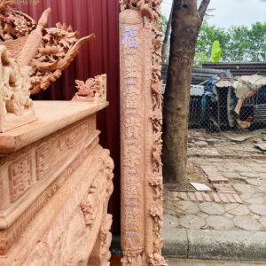 COMBO PHÒNG THỜ - GỖ HƯƠNG ĐÁ CAO CẤP