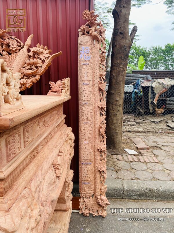 COMBO PHÒNG THỜ - GỖ HƯƠNG ĐÁ CAO CẤP