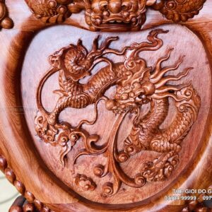 NGHÊ HOÀNG ĐẾ CỘT 18 CHÂN 20 - 10 MÓN GỖ HƯƠNG ĐÁ