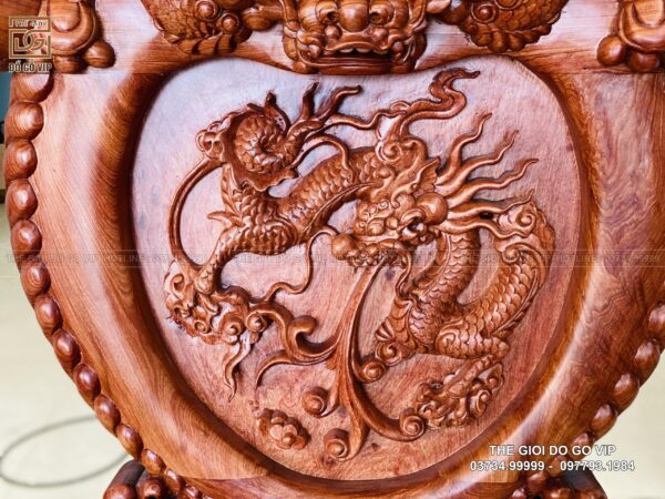 NGHÊ HOÀNG ĐẾ CỘT 18 CHÂN 20 - 10 MÓN GỖ HƯƠNG ĐÁ
