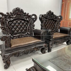 BÀN GHẾ HOÀNG GIA GỖ MUN HOA – ĐỒ GỖ HOÀNG GIA CAO CẤP