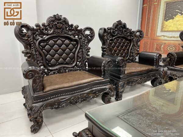 BÀN GHẾ HOÀNG GIA GỖ MUN HOA – ĐỒ GỖ HOÀNG GIA CAO CẤP