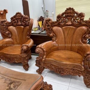 Hoàng Gia Nguyên Khối Tay Cong Hương Đá