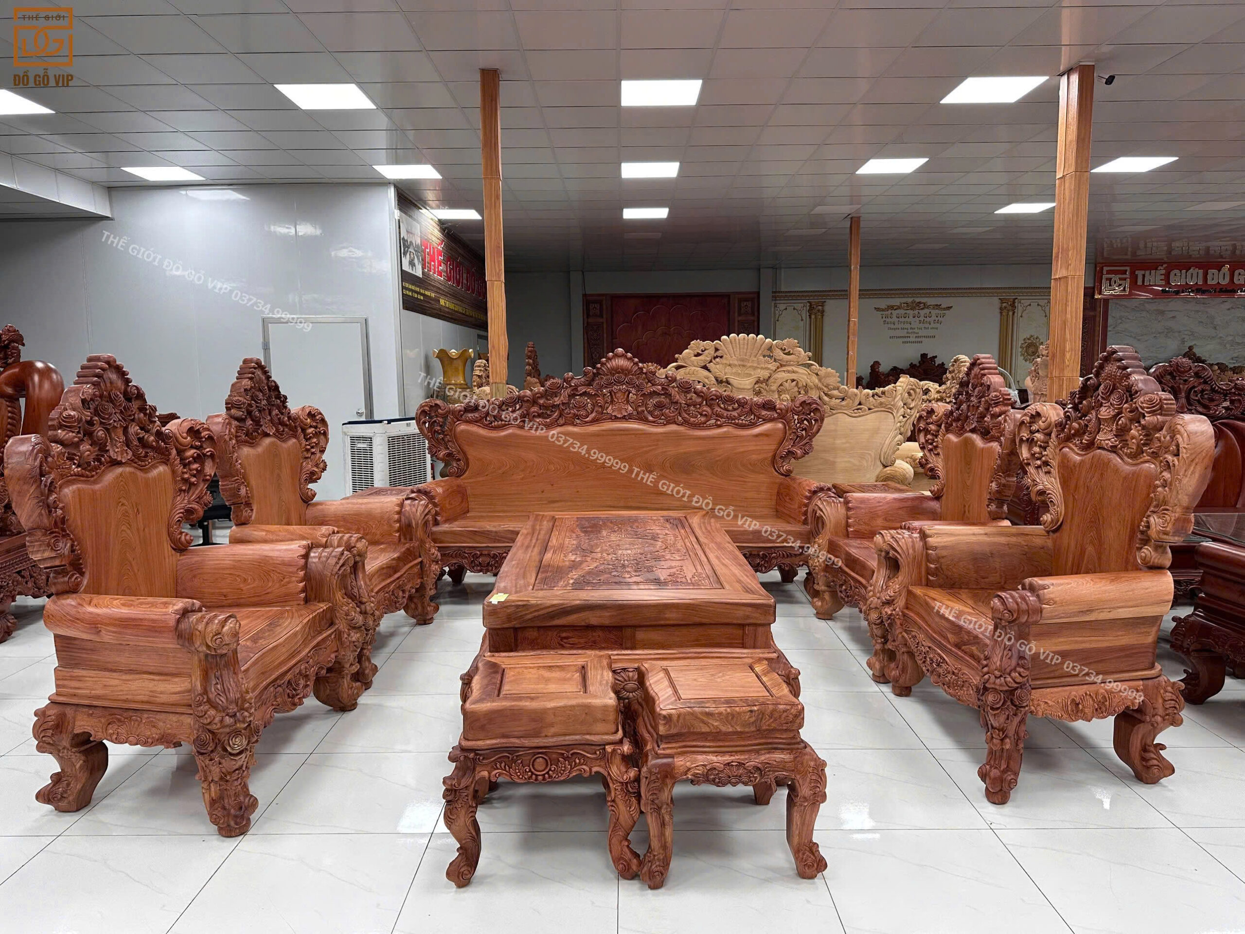 Hoàng Gia Giả Nguyên Khối Hương Đá