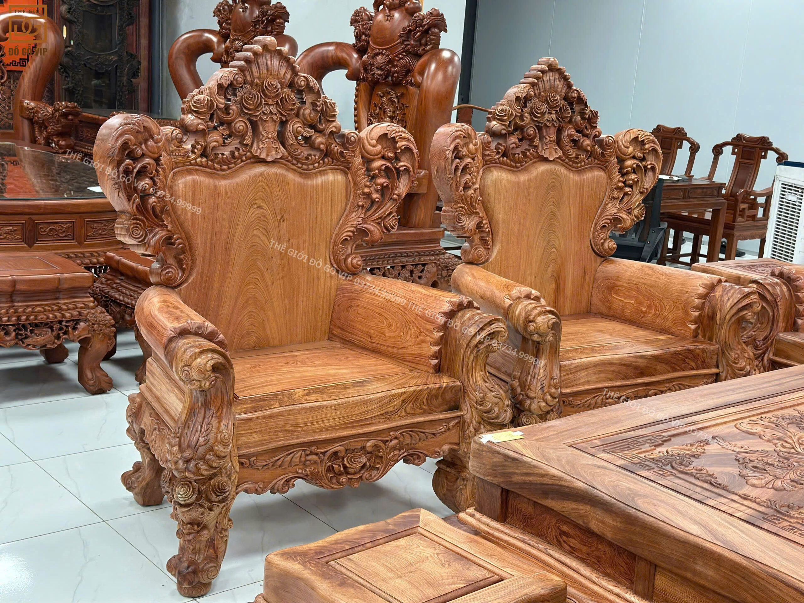 Hoàng Gia Giả Nguyên Khối Hương Đá