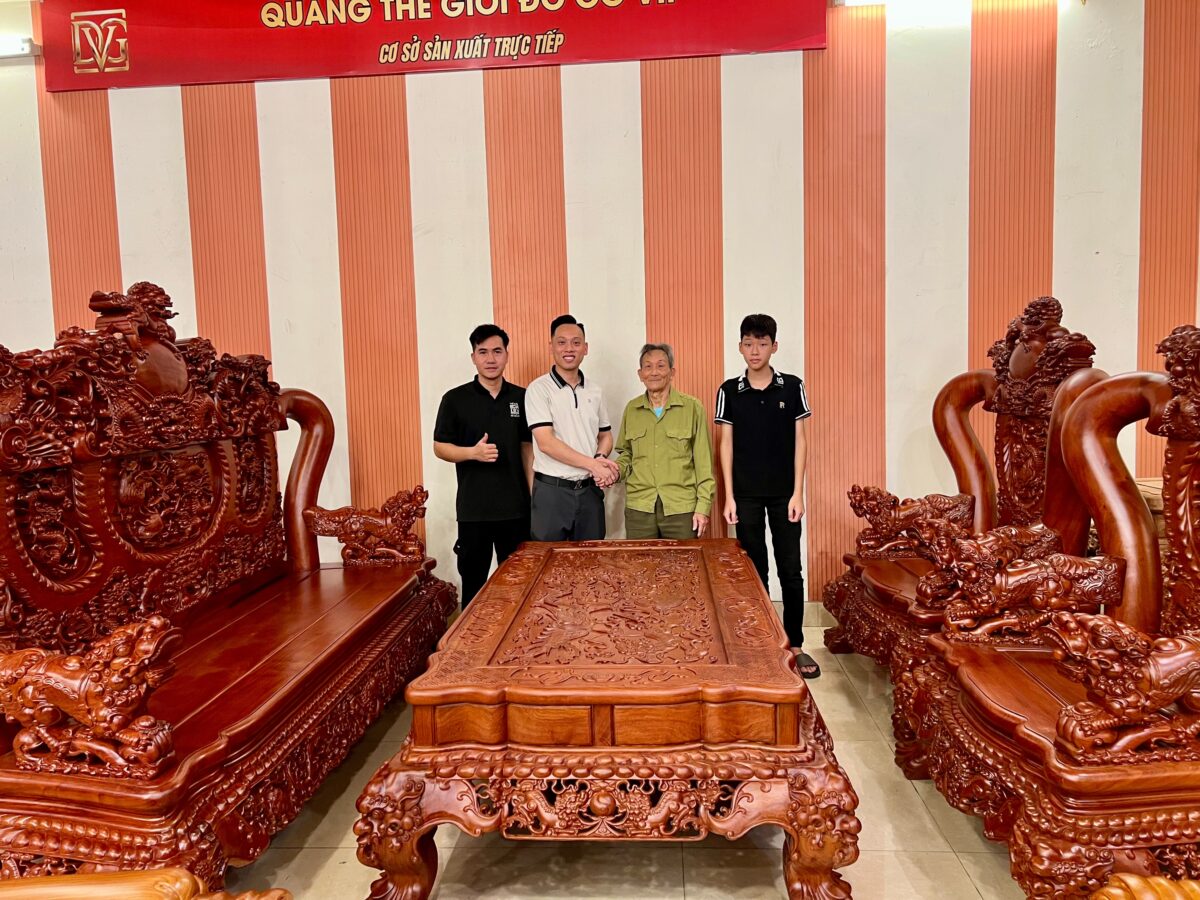 31/8 CHỐT BỘ NGHÊ CỘT 16 CHÂN 18 CHO ÔNG TƯỞNG TẠI PHÚ THỌ